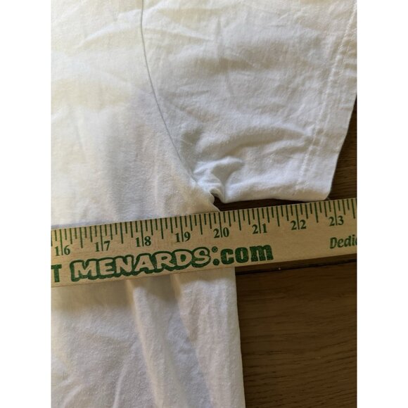 Angel In Disguise Women Cat Halloween T Shirt White Size Large Cotton Kitty - Picture 5 of 9